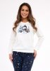 Piżama Cornette 721/427 Snowy Day dł/r Christmas S-2XL damska